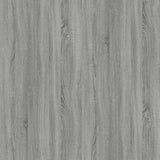 NNEVL Bedside Table Grey Sonoma 57x55x36 cm Engineered Wood