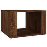 NNEVL Bedside Table Brown Oak 57x55x36 cm Engineered Wood