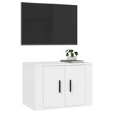 NNEVL Wall Mounted TV Cabinet White 57x34.5x40 cm