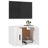 NNEVL Wall Mounted TV Cabinet White 57x34.5x40 cm