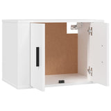 NNEVL Wall Mounted TV Cabinet White 57x34.5x40 cm