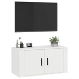 NNEVL Wall Mounted TV Cabinet White 80x34.5x40 cm