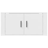 NNEVL Wall Mounted TV Cabinet White 80x34.5x40 cm