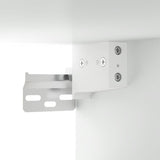 NNEVL Wall Mounted TV Cabinet White 80x34.5x40 cm