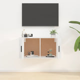 NNEVL Wall Mounted TV Cabinet High Gloss White 80x34.5x40 cm