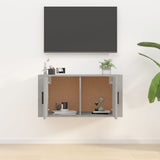 NNEVL Wall Mounted TV Cabinet Concrete Grey 80x34.5x40 cm