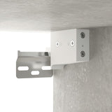 NNEVL Wall Mounted TV Cabinet Concrete Grey 80x34.5x40 cm