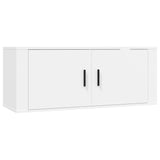 NNEVL Wall Mounted TV Cabinet White 100x34.5x40 cm