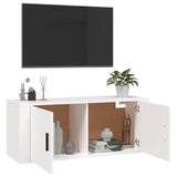 NNEVL Wall Mounted TV Cabinet White 100x34.5x40 cm