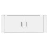 NNEVL Wall Mounted TV Cabinet White 100x34.5x40 cm