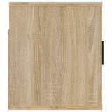 NNEVL Wall Mounted TV Cabinet Sonoma Oak 100x34.5x40 cm