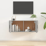 NNEVL Wall Mounted TV Cabinet Concrete Grey 100x34.5x40 cm
