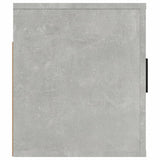 NNEVL Wall Mounted TV Cabinet Concrete Grey 100x34.5x40 cm