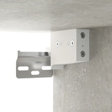 NNEVL Wall Mounted TV Cabinet Concrete Grey 100x34.5x40 cm