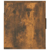 NNEVL Wall Mounted TV Cabinet Smoked Oak 100x34.5x40 cm