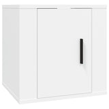 NNEVL Wall Mounted TV Cabinet White 40x34.5x40 cm