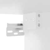 NNEVL Wall Mounted TV Cabinet White 40x34.5x40 cm