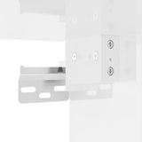 NNEVL Wall Mounted TV Cabinets 2 pcs High Gloss White 40x34.5x40 cm