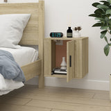 NNEVL Wall Mounted TV Cabinet Sonoma Oak 40x34.5x40 cm