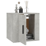 NNEVL Wall Mounted TV Cabinet Concrete Grey 40x34.5x40 cm