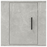 NNEVL Wall Mounted TV Cabinet Concrete Grey 40x34.5x40 cm