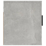 NNEVL Wall Mounted TV Cabinet Concrete Grey 40x34.5x40 cm