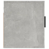 NNEVL Wall Mounted TV Cabinets 2 pcs Concrete Grey 40x34.5x40 cm