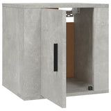 NNEVL Wall Mounted TV Cabinets 2 pcs Concrete Grey 40x34.5x40 cm
