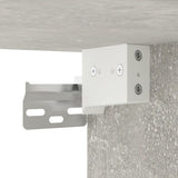 NNEVL Wall Mounted TV Cabinets 2 pcs Concrete Grey 40x34.5x40 cm