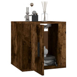 NNEVL Wall Mounted TV Cabinets 2 pcs Smoked Oak 40x34.5x40 cm