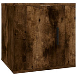 NNEVL Wall Mounted TV Cabinets 2 pcs Smoked Oak 40x34.5x40 cm