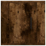 NNEVL Wall Mounted TV Cabinets 2 pcs Smoked Oak 40x34.5x40 cm