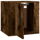 NNEVL Wall Mounted TV Cabinets 2 pcs Smoked Oak 40x34.5x40 cm