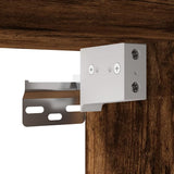 NNEVL Wall Mounted TV Cabinets 2 pcs Smoked Oak 40x34.5x40 cm
