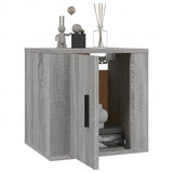 NNEVL Wall Mounted TV Cabinets 2 pcs Grey Sonoma 40x34.5x40 cm