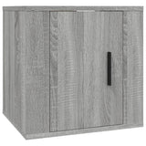 NNEVL Wall Mounted TV Cabinets 2 pcs Grey Sonoma 40x34.5x40 cm