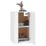 NNEVL Wall Mounted TV Cabinets 2 pcs White 40x34.5x60 cm