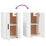 NNEVL Wall Mounted TV Cabinets 2 pcs White 40x34.5x60 cm