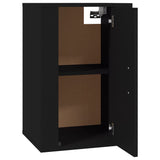 NNEVL Wall Mounted TV Cabinets 2 pcs Black 40x34.5x60 cm