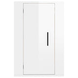 NNEVL Wall Mounted TV Cabinet High Gloss White 40x34.5x60 cm