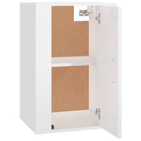 NNEVL Wall Mounted TV Cabinet High Gloss White 40x34.5x60 cm