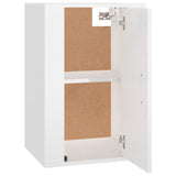 NNEVL Wall Mounted TV Cabinets 2 pcs High Gloss White 40x34.5x60 cm