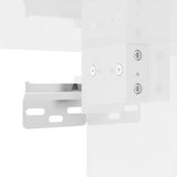 NNEVL Wall Mounted TV Cabinets 2 pcs High Gloss White 40x34.5x60 cm