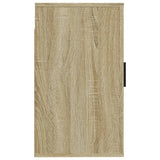 NNEVL Wall Mounted TV Cabinet Sonoma Oak 40x34.5x60 cm
