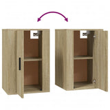 NNEVL Wall Mounted TV Cabinet Sonoma Oak 40x34.5x60 cm
