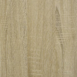 NNEVL Wall Mounted TV Cabinet Sonoma Oak 40x34.5x60 cm