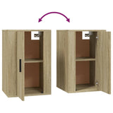 NNEVL Wall Mounted TV Cabinets 2 pcs Sonoma Oak 40x34.5x60 cm