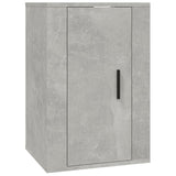 NNEVL Wall Mounted TV Cabinets 2 pcs Concrete Grey 40x34.5x60 cm