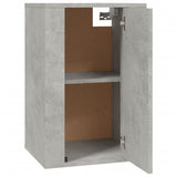 NNEVL Wall Mounted TV Cabinets 2 pcs Concrete Grey 40x34.5x60 cm