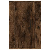 NNEVL Wall Mounted TV Cabinets 2 pcs Smoked Oak 40x34.5x60 cm
